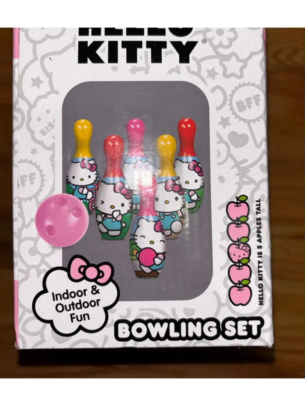 Sanrio Hello Kitty Kids Bowling Set - NEW